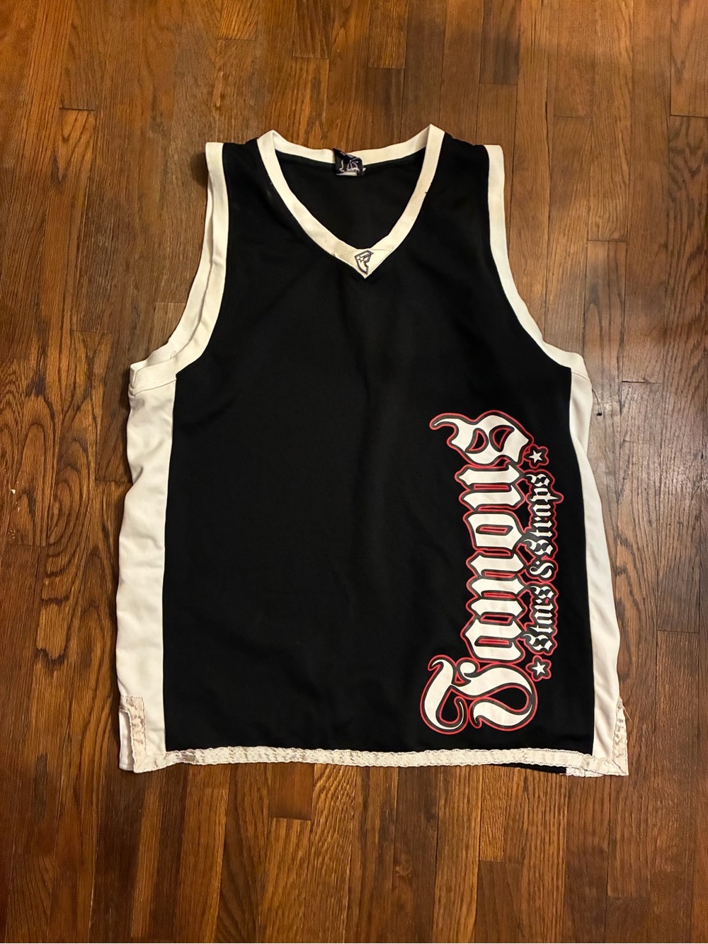 Vintage Y2K famous infamous straps basketball tank top size XXL